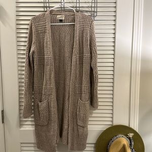Long Knit Cardigan